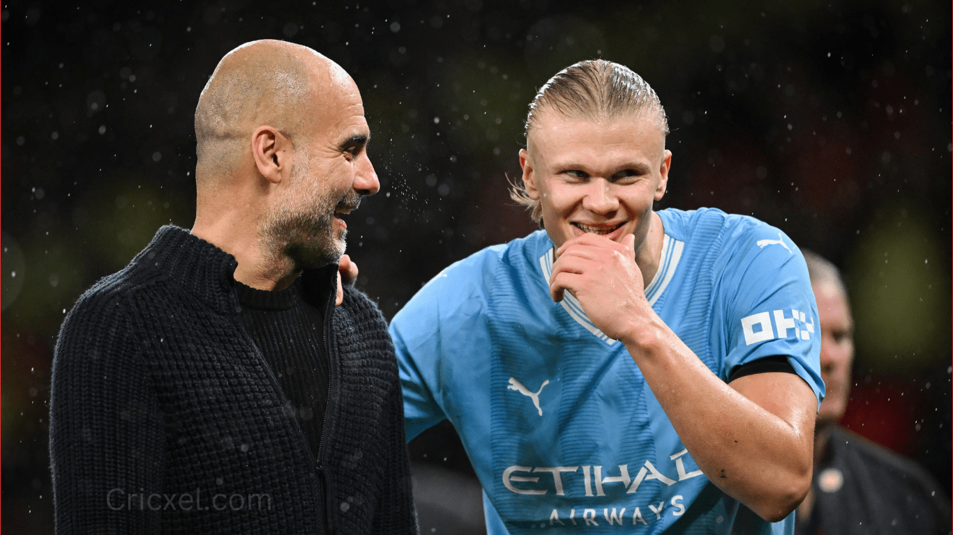 Football- Guardiola backs ‘world’s best’ Erling Haaland in Roy