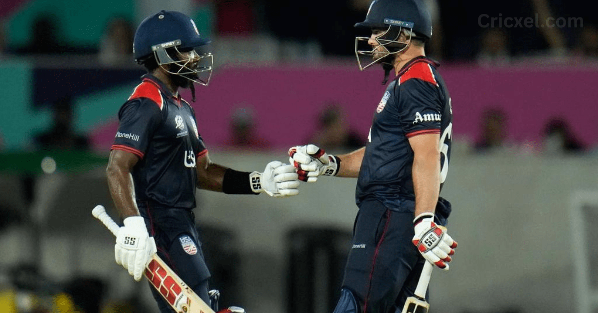 USA Aaron Jones creates history during T20 World Cup win over Canada